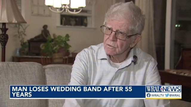 Man loses wedding ring after 55 years of marriage