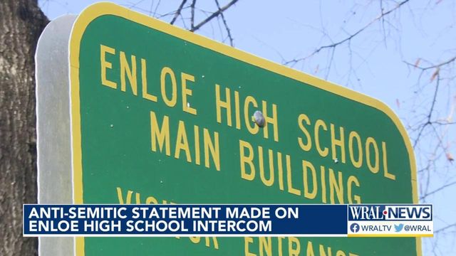 Anti-Semitic statement made on Enloe High School intercom