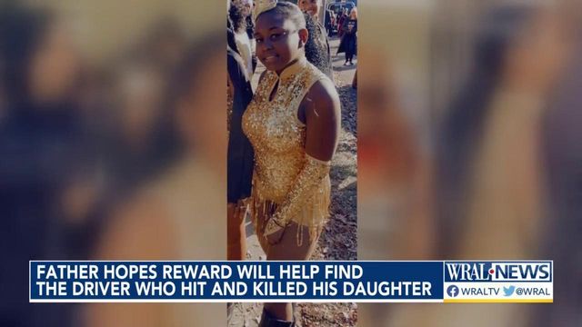 Father hopes reward will help find driver that hit, killed his daughter