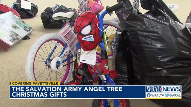 Salvation Army hosts gift giveaway as part of Angel Tree Christmas program