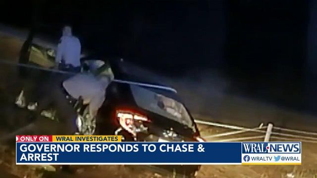 Gov. Cooper responds to intense Highway Patrol chase and arrest video