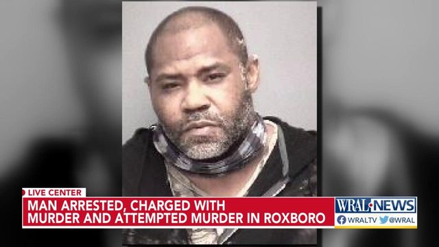 Suspect arrested in connection with man found with multiple gunshot wounds in Roxboro