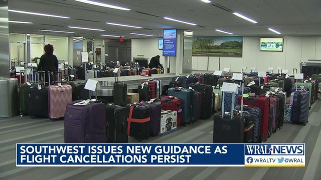Southwest issues new guidance as flight cancellations persist