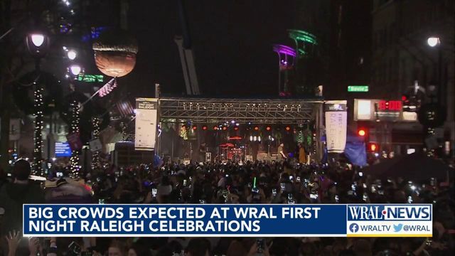 WRAL First Night plans biggest celebration in past several years