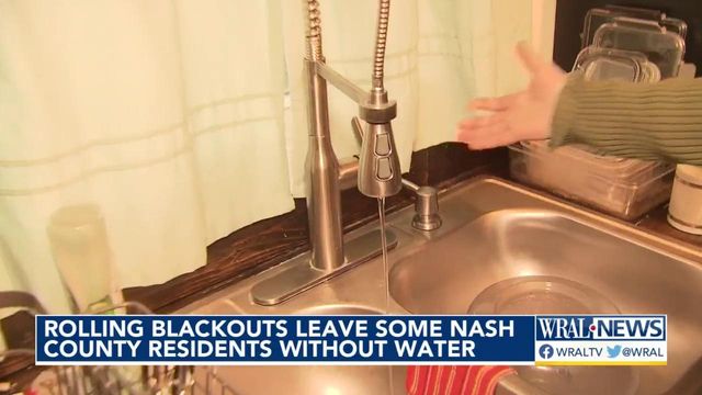 Rolling blackouts leave Nash County residents without water