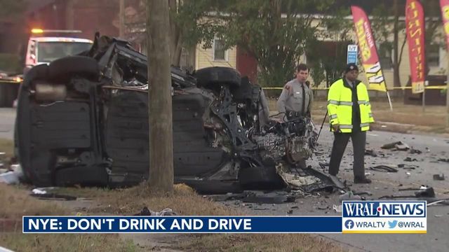 Don't drink and drive this New Year's Eve