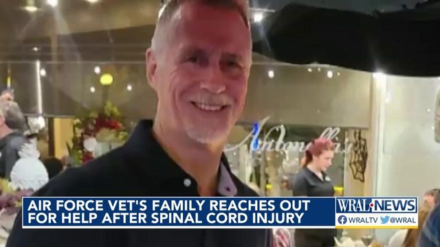 Air Force Veteran's family reaches out for help after spinal cord injury