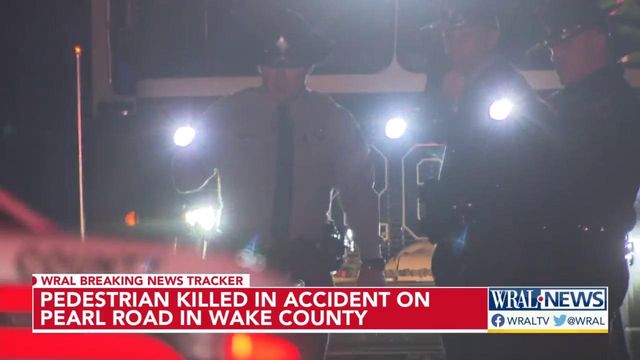 Pedestrian killed in Wake County crash 