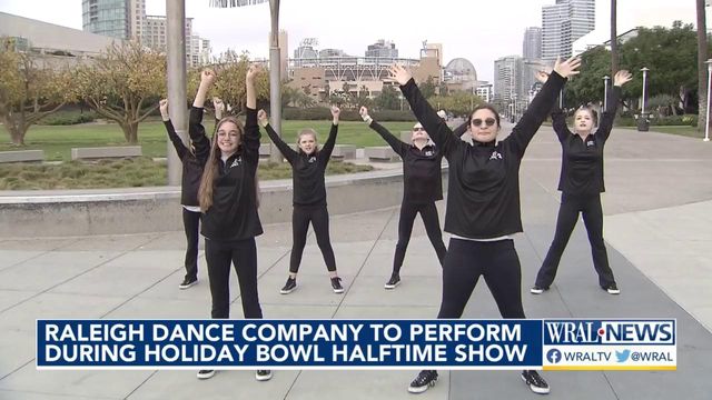 Raleigh dance team to perform during Holiday Bowl halftime