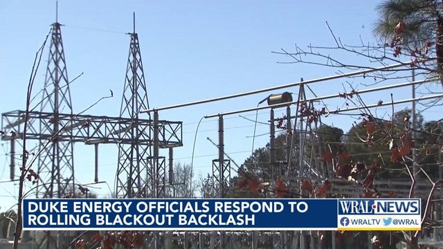 Duke Energy leaders respond to rolling blackout backlash