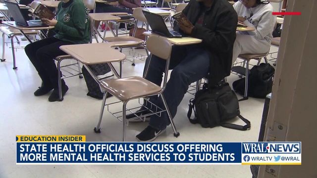State health leaders discuss offering more mental health services to students