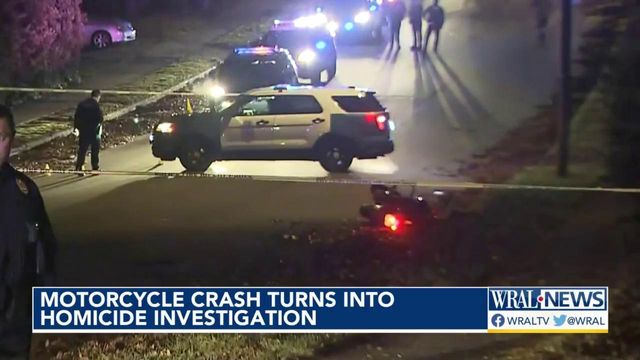 Fatal motorcycle crash now being investigated as homicide 