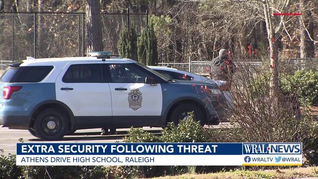 Threat brings extra police presence at Athens Drive High School
