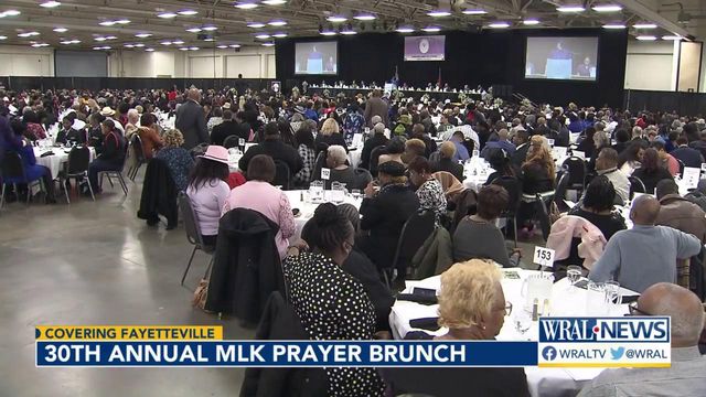 Fayetteville celebrates Martin Luther King Jr.'s legacy with MLK Community Prayer and Brunch