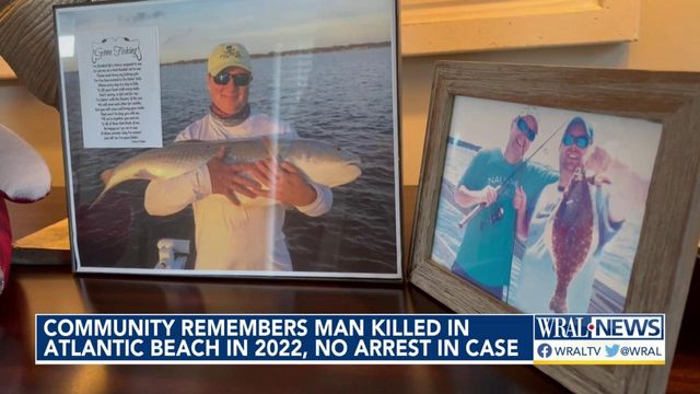 Apex community remembers man killed in Atlantic Beach in 2022, no arrest in case