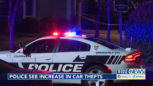 Triangle police see increase in car thefts