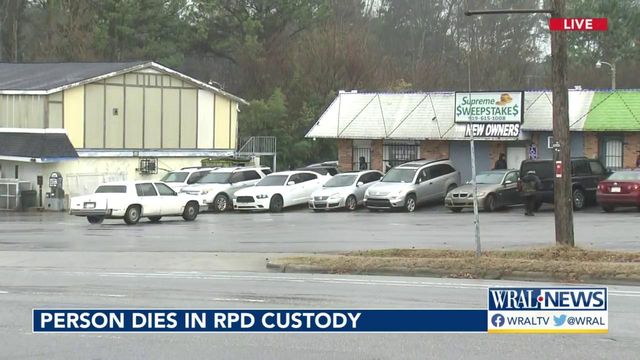 Person dies in RPD custody