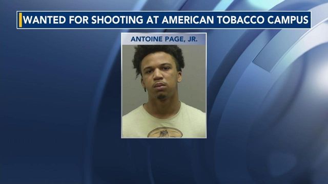 Man wanted for shooting at American Tobacco Campus