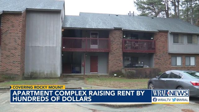 Apartment complex raising rent by hundreds of dollars