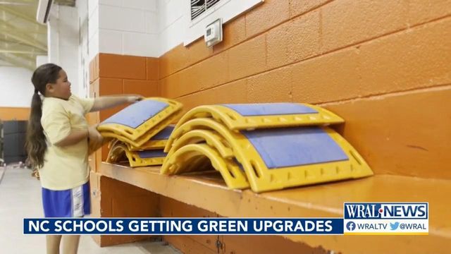NC schools getting green upgrades that will save $250,000 per year