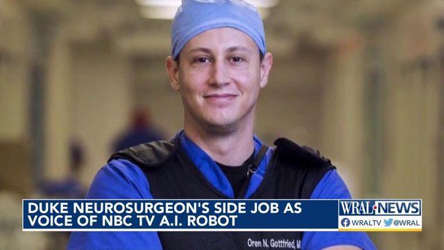 Dr. Gottfried: Duke neurosurgeon by day, NBC's Chicago Med voice actor by night