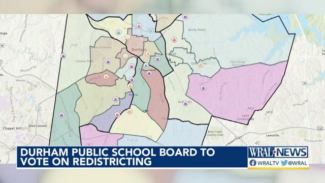 Durham Public School Board to vote on redistricting 