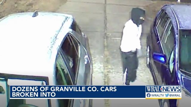 Dozens of Granville County cars broken into