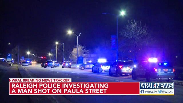 Raleigh police investigate shooting on Paula Street