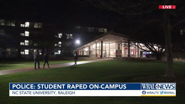 NC State police say student was raped on campus