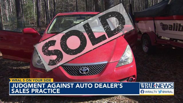 Buyer sues after auto dealer engaged in private car sale