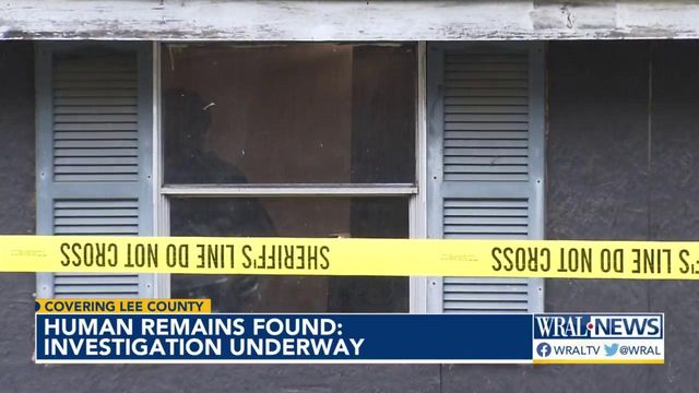 Human remains found on Lee Co. property