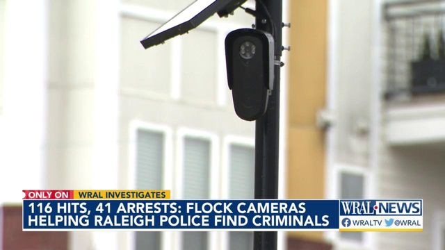 Flock of cameras across Raleigh helps police find violent criminals