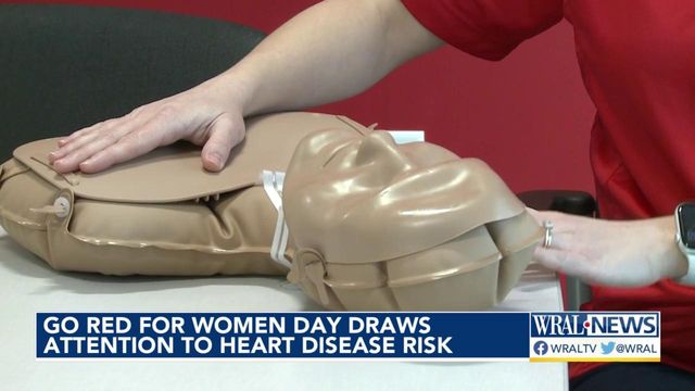 Recognizing the symptoms of a heart attack or cardiac arrest on National Wear Red Day