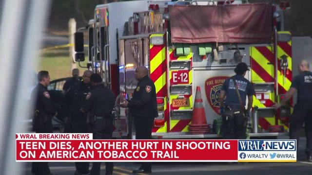 Teen dies, another hurt in shooting on American Tobacco Trail in Durham