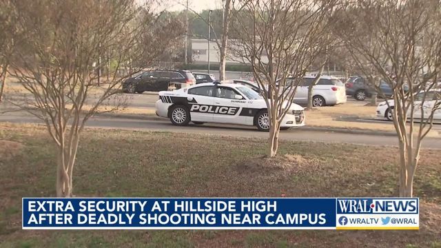 Extra security at Hillside High after deadly shooting near campus