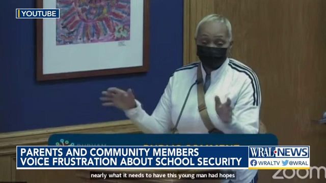Parents and community members voice frustration about school security