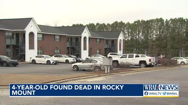 4-year-old found dead in Rocky Mount Thursday