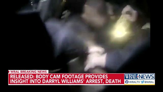 On cam: Footage shows arrest of Darryl Williams, who died in police custody