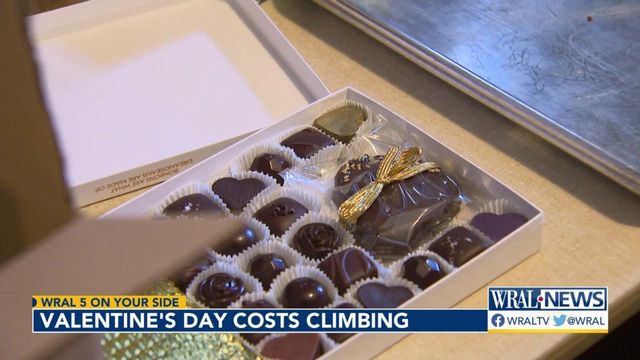 Inflation takes a bite out of the Valentine's Day budget