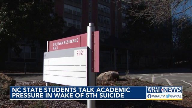 NC State students talk academic pressure in wake of fifth suicide this school year