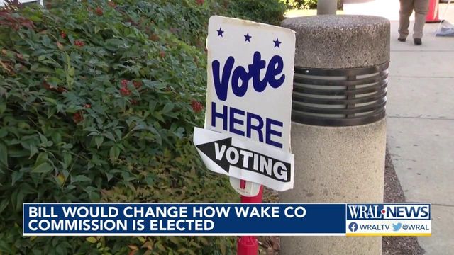 Bill would change how Wake County Commission is elected