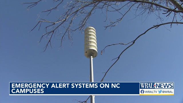 UNC siren alert system only part of campus safety plan