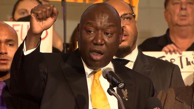 Ben Crump, family of Darryl Williams call for charges for Raleigh officers