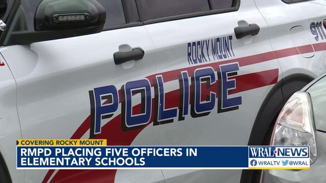 Rocky Mount police placing five officers in elementary schools