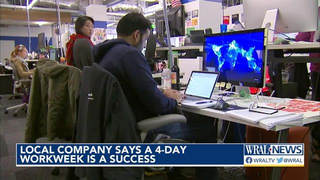 Raleigh-based company says a four-day workweek is a success