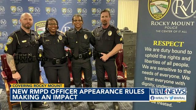 Changes to Rocky Mount police officer appearance rules leads to more applicants