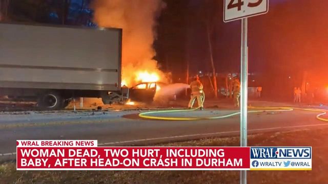 Woman dead, two others hurt in Durham crash