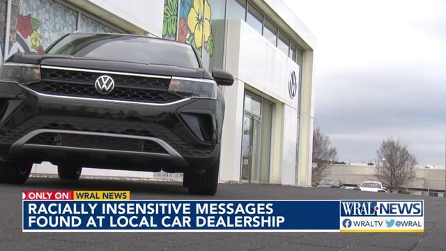 Racially insensitive messages found at Raleigh car dealership
