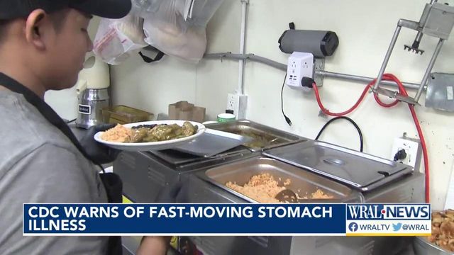 CDC warns of fast moving stomach illness