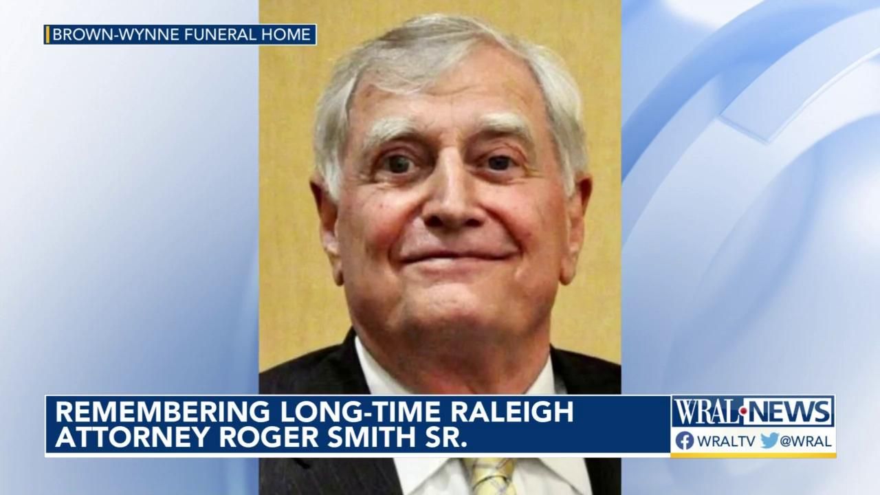 Raleigh attorney Roger Smith Sr. dies at 81 memorial service set for next week